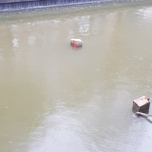 Houten palen vervangen voor staal